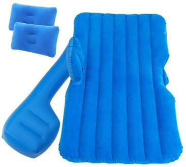 Multifunctionele Sofa Kussen Outdoor Camping Mat Kussen Auto Lucht Opblaasbare Travel Matras Bed Voor Auto Achterbank Matras Rood