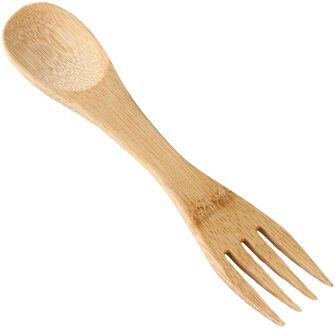 Multifunctionele Solid Houten Lepel Vorken Set Roeren Scoop Koffielepel Servies Natuurlijke Hout Bestek Koffie Thee Lepels