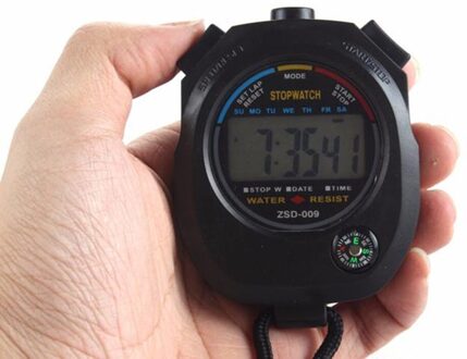 Multifunctionele Sport Horloge Waterdichte Digitale Lcd Stopwatch Chronograaf Timer Teller Sport Alarm &
