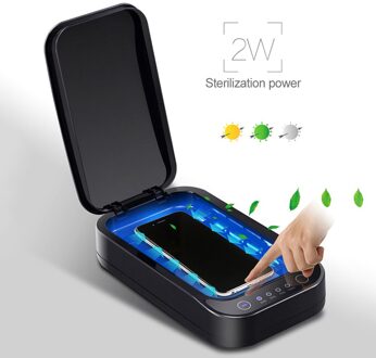 Multifunctionele Sterilisator Ultraviolet Desinfectie Kabinet Droger Machine Uv Sterilisator Box Voor Maskers Mobiele Telefoons Makeup Tools wit