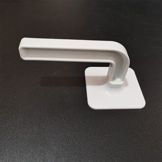 Multifunctionele Stok Haak Muur Haken Waterdicht Oilproof Zelfklevende Haken Naadloze Opknoping Haak Voor Keuken Badkamer Office wit