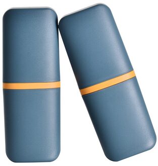 Multifunctionele Tandenborstel Opbergdoos Draagbare Reizen Wassen Cup Tandenborstel Cup Reizen Tandpasta Mondwater Cup Set 1stk A