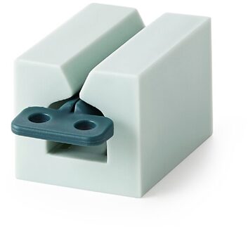 Multifunctionele Tandpasta Dispenser Gezichtsreiniger Knijper Plastic Dispenser Rolling Holder Badkamer Lui Knijper licht blauw