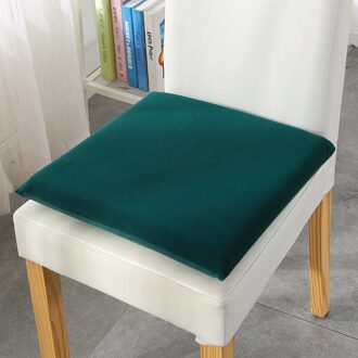 Multifunctionele Thuis Stoel Kussen Sofa Kussen Kantoor Rugkussen Desktop Kussen Auto Kussen Student Kussen Big Size 38x23x14cm donker green38x38cm