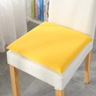 Multifunctionele Thuis Stoel Kussen Sofa Kussen Kantoor Rugkussen Desktop Kussen Auto Kussen Student Kussen Big Size 38x23x14cm geel about38x38cm