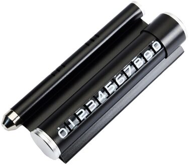 Multifunctionele Tijdelijke Parkeerplaats Telefoonnummer Kaart Plaat Verborgen Schakelaar Voor Haima 3 7 M3 M6 S5 jac J2 J3 J4 J5 J7 S1 S3 zwart