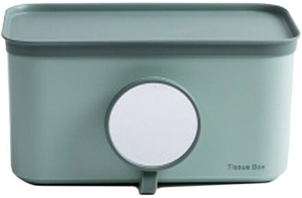 Multifunctionele Tissue Doos Plastic Toiletrolhouder Badkamer Dubbele licht groen