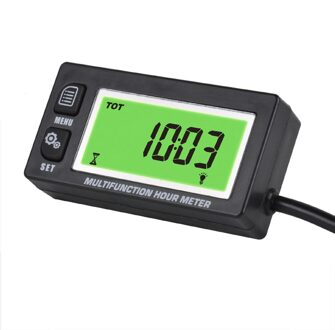 Multifunctionele Toerenteller Voltmeter Met Klok 2 & 4 Takt Voor Kleine Motor Boot Buitenboordmotor Mercurymotocross Motorfiets Gazon HM028