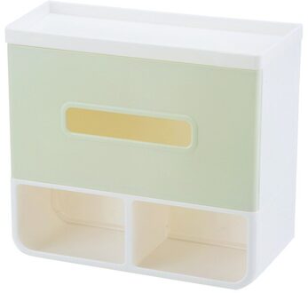 Multifunctionele Toiletrolhouder Badkamer Keuken Opslag Houder Voor Papieren Handdoeken Hoge Capaciteit Waterdichte Papieren Handdoek Houder groen
