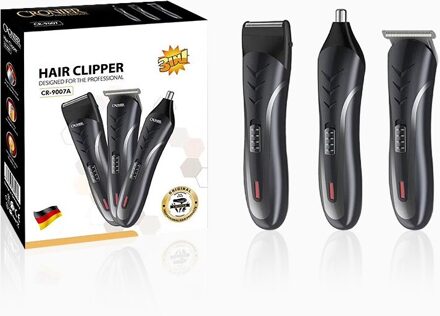 Multifunctionele Trimmer Oplaadbare Tondeuse Elektrische Neus Tondeuse Voor Mannen Professionele Scheermes Baard Scheerapparaat Eu Plug 35D met doos