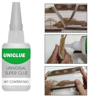 Multifunctionele Uniglue 50Ml Universele Super Lijm Handgemaakte Sieraden Steen Glas Bonding Snel Droog Gum Houtproducten Keramische Putty