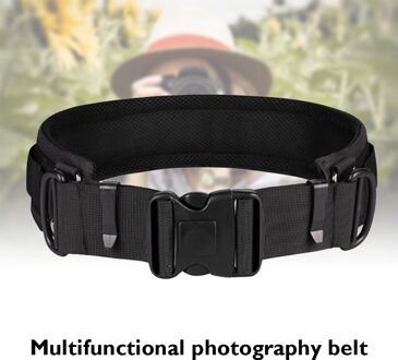 Multifunctionele Verstelbare Camera Taille Riem Met D Ringen Multifunctionele Fotografie Riem Fotografie Accessoires