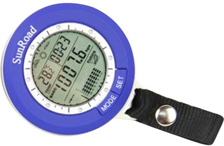 Multifunctionele Vissen Barometer Lcd Digitale Outdoor Vissen Barometer Hoogtemeter Thermometer Voor Oceaan Lake Boten Vissen