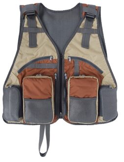 Multifunctionele Vissen Vest Outdoor Zee Vissen Vest Outdoor Fotografie Directeur Vest Vliegvissen Vest Pack Verstelbare
