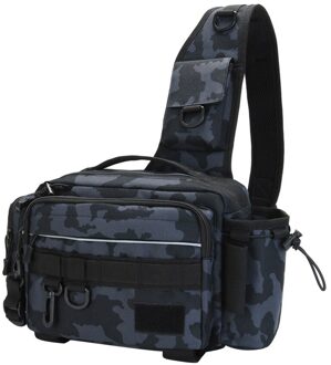 Multifunctionele Vissen Zak Nylon 600D Vis Lokken Aas Storage Case Schouder Packs Voor Outdoor Vissen Draagbare Accessoires