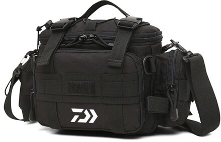 Multifunctionele Vissen Zakken 1000D Waterdichte Reel Lokken Taille Verpakking Messenger Pole Outdoor Schouder Vissen Tas Karper Pakken Hei