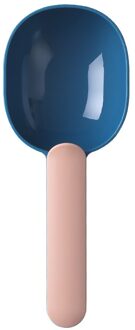 Multifunctionele Voedsel Scoop Met Plastic Afdichting Clip Maatbeker Draagbare Graan Schop Meten Meel Scoops Voor Thuis Keuken roze
