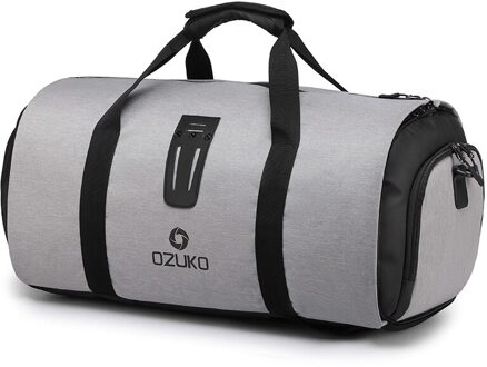 Multifunctionele Waterdichte Reis Mochila Voor Pak Opslag Grote Capaciteit Reizen Handtas Reizen Antidiefstal Rugzak Met Schoen Pocket grijs