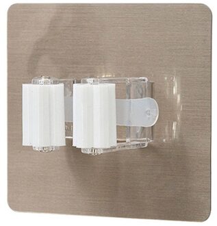 Multifunctionele Zelfklevende Naadloze Zelfklevende Mop Rack Keuken Bezem Wandmontage Keuken Haken Badkamer Haken 03