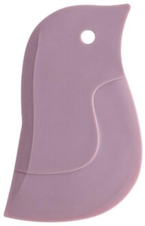 Multifunctionele Zuigmond Schraper Schrapen Olie Spatel Plaat Schraper Keuken Bakken Cleaning Tools Roze