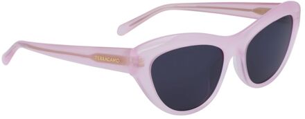 Multikleur Acetaat Zonnebril Veelkleurig