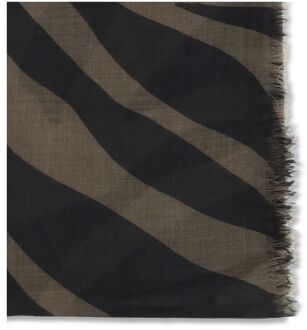 Multikleurige Kashmirsjaal Veelkleurig - One Size