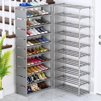 Multilayer Shoe Rack Simple Assemble Shoes Organizer Rack Space-Saving Shoe Cabinets home furniture Shoe Rack for Hallway