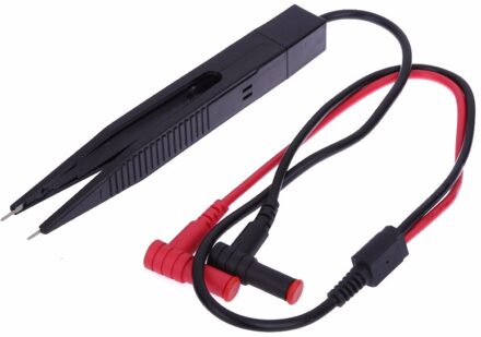 Multimeter SMD Spoel Test Clip Meter Probe Kabel Pincet voor Multimeter Condensator Componenten Weerstand Condensator Meten