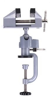 Multinationale 2 in 1 Mini Tafel Bankschroef Vice Aluminium 360 Graden Draaibare Universele Vise Precieze Bankschroef Klem