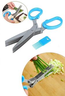 Multiple Chopping Shears Vegetable Cutting