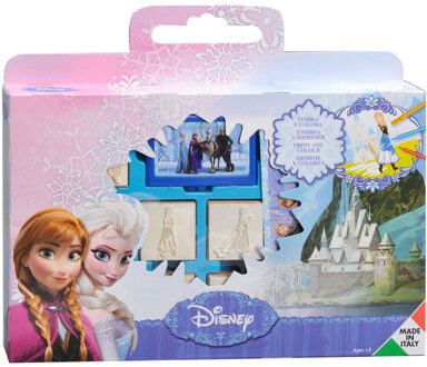Multiprint kleurset Frozen 12-delig blauw