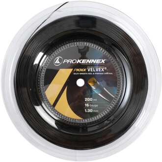 Multipure Rol snaren 200m zwart - 1.30