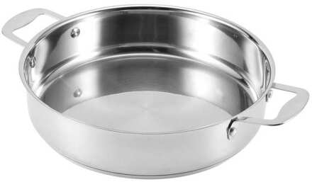 Multipurpose Stewpot Koekenpan Roerbak Pan Rvs Inductie Bodem Blootgelegd Rvs Non‑stick Stoven