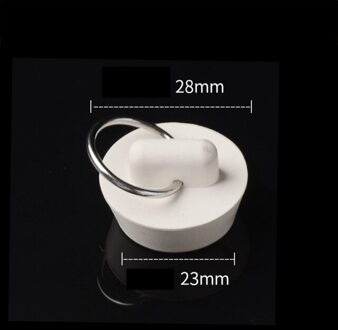 Multisize Rubber Water Stopper Badkamer Vloer Afdruiprek Plug Bad Wastafel Wasserette Badkamer Wastafel Bad Drains Keuken Benodigdheden for 25-27mm