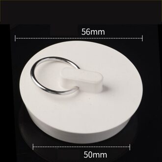 Multisize Rubber Water Stopper Badkamer Vloer Afdruiprek Plug Bad Wastafel Wasserette Badkamer Wastafel Bad Drains Keuken Benodigdheden for 53-55.5mm