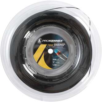 Multispeed Rol snaren 200m zwart - 1.30