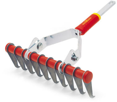 MultiStar UG-M3 Pendelverticuteerkam Rood, Zilver