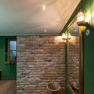 MULTIsun LED inbouwlamp, rond, antraciet