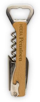 Multitool Hout Hoera Pensioen Bruin - Kastanje