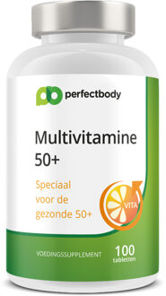 Multivitamine 50+ - 100 Tabletten - PerfectBody.nl