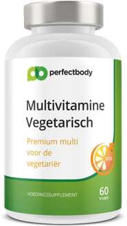 Multivitamine Vegetarisch - 60 Vcaps - PerfectBody.nl