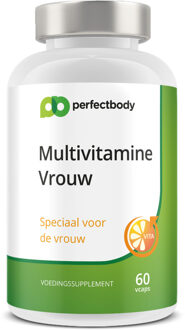 Multivitamine Vrouw - 60 Vcaps - PerfectBody.nl