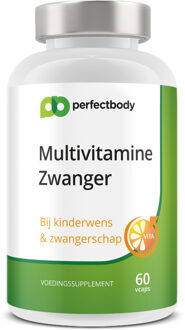 Multivitamine Zwangerschap - 60 Vcaps - PerfectBody.nl