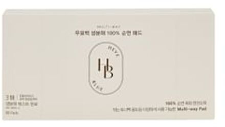 Multiway Unbleached Biodegradation 100% Cotton Pad 80 pcs