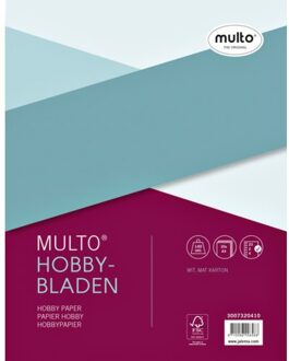 Multo Interieur Multo hobbypapier A4 23R 20vel