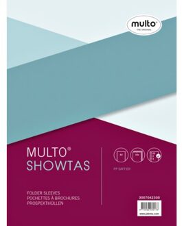 Multo Showtas Multo 23-gaats PP 0.08mm A3 dwars