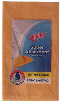 Multy Dweil Super Absorberend 60x70cm oranje
