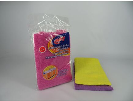 Multy Katoenen Vaatdoek 2 Stuks