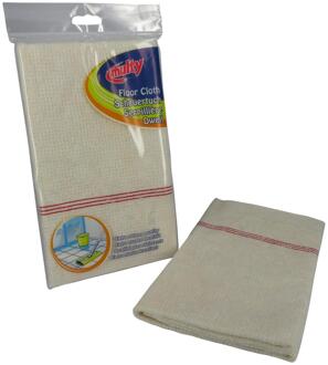 Multy katoenen vloerdweil 48x60cm wit