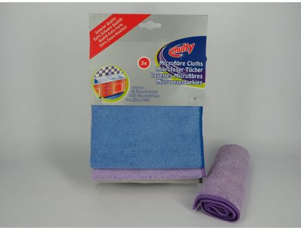 Multy Microvezeldoeken 3 Stuks